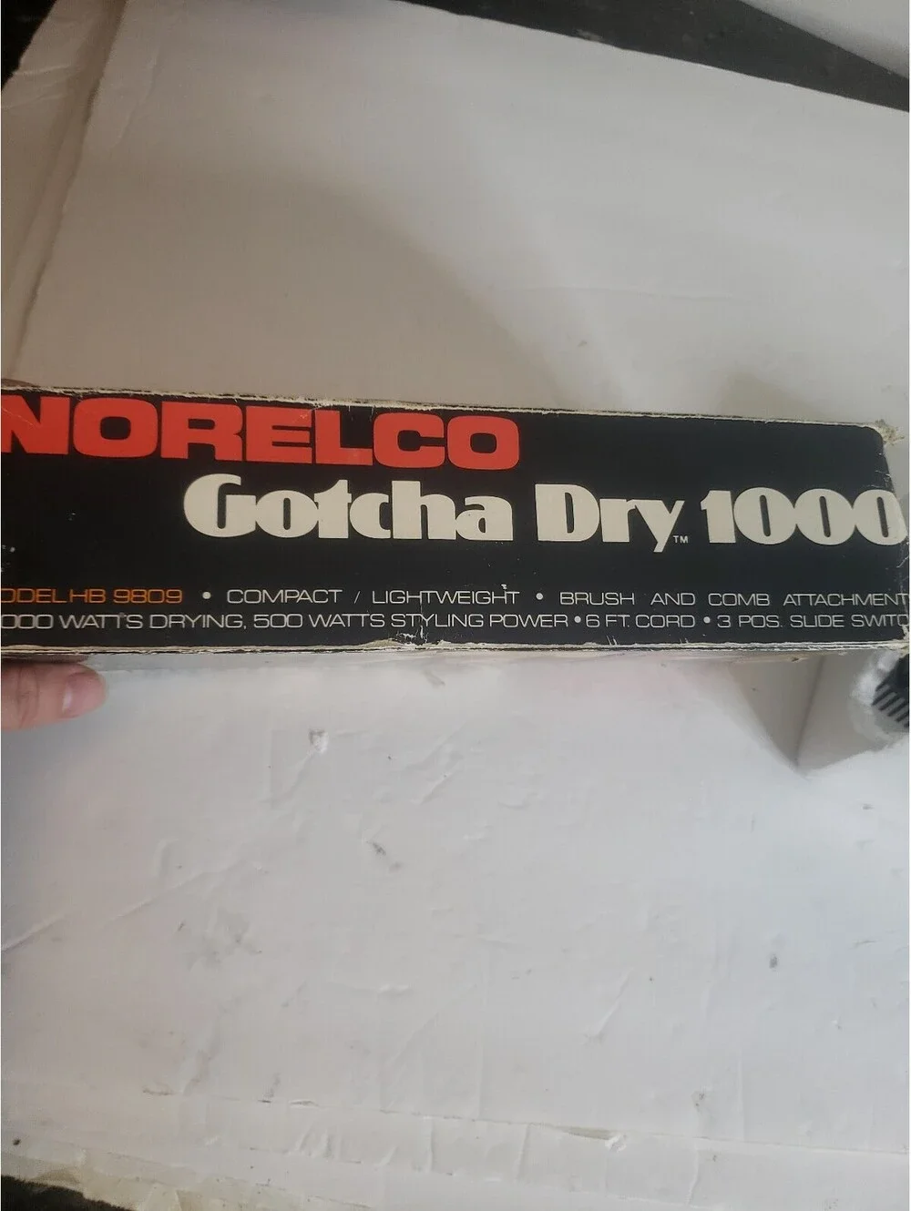 Norelco Gotcha Dry 1000 Circa 1978